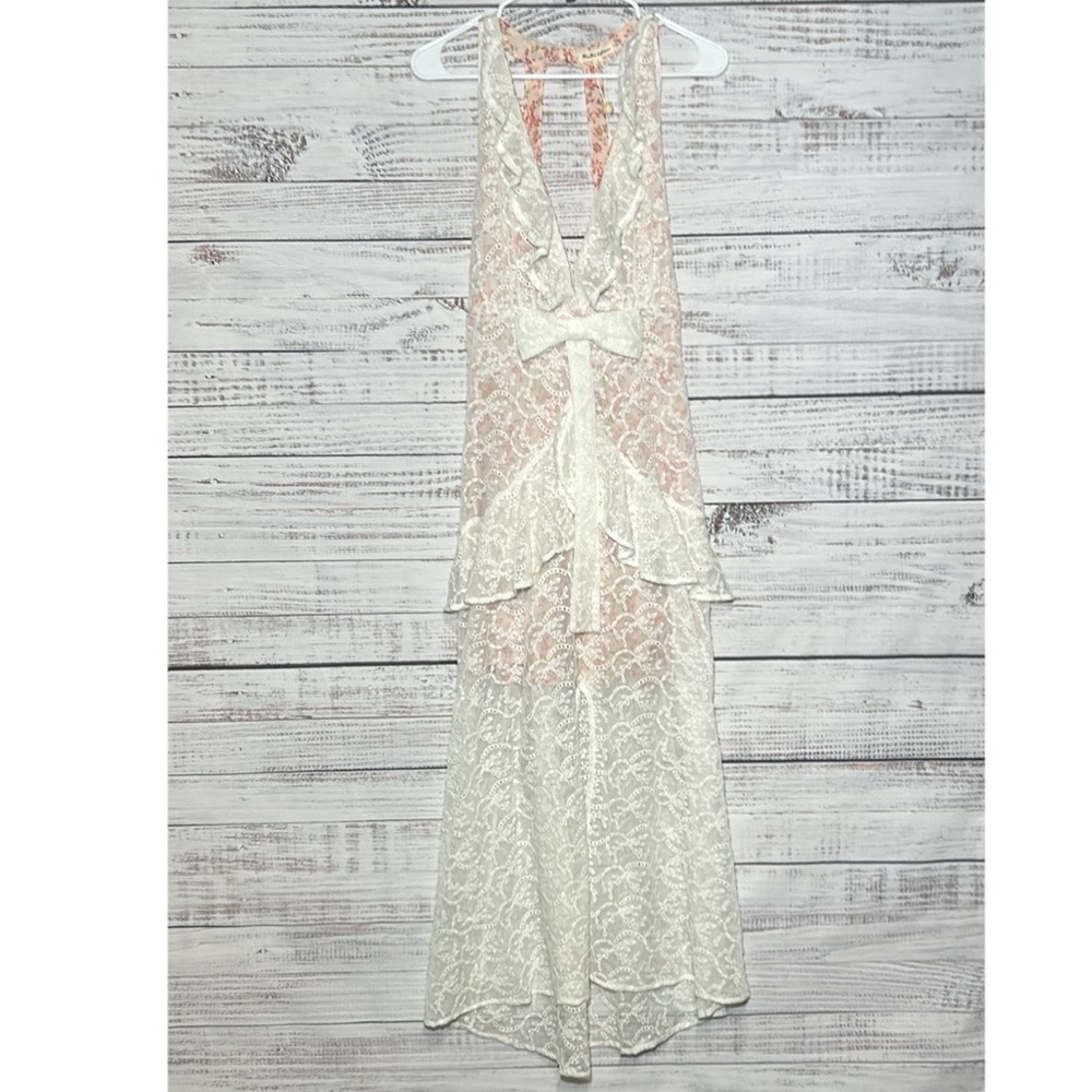 For Love & Lemons
Sweet Disposition Dress Ivory Floral NWT Large - Picture 6 of 16